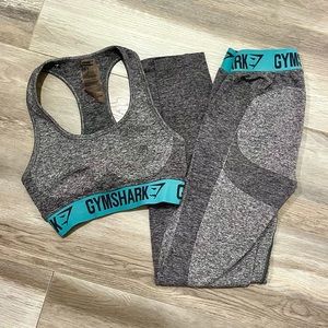 Gymshark Flex Set with matching Sports Bra & Leggings